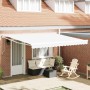 Toldo Retráctil Blanco 400 x 300 cm Poliéster