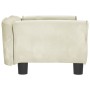 Cama para perros de terciopelo crema 70x45x30 cm von vidaXL, Betten für Hunde - Ref: Foro24-171830, Preis: 65,95 €, Rabatt: %
