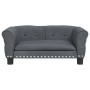 Dunkelgraues Samt-Hundebett 70x45x30 cm von vidaXL, Betten für Hunde - Ref: Foro24-171826, Preis: 80,02 €, Rabatt: %