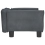 Dunkelgraues Samt-Hundebett 70x45x30 cm von vidaXL, Betten für Hunde - Ref: Foro24-171826, Preis: 80,02 €, Rabatt: %