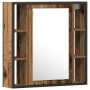 Juego de muebles de baño Otro 2 pcs Marrón 60 x 30 x 60 cm