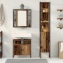 Juego de Gabinetes de Baño con estante Otro 3 pcs Madera vieja