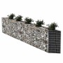 Cesta de muro de gaviones acero galvanizado 300x30x100 cm