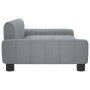 Hellgraues Hundebett aus Stoff, 90 x 53 x 30 cm von vidaXL, Betten für Hunde - Ref: Foro24-171847, Preis: 95,75 €, Rabatt: %