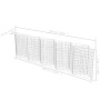 Cesta de muro de gaviones acero galvanizado 300x30x100 cm
