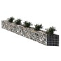 Cesta de muro de gaviones acero galvanizado 300x30x50 cm