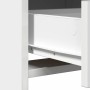 Conjunto de Mesa de Tocador 3 pcs Blanco 50 x 41 x 135 cm
