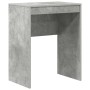 Escritorio con almacenamiento con cajón 2 pcs Gris Concreto