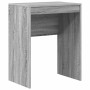 Escritorio con almacenamiento con cajón 2 pcs Gris sonoma