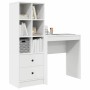 Escritorio con almacenamiento 2 pcs Blanco 70 x 40 x 76 cm