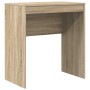 Escritorio con almacenamiento con cajón 2 pcs Roble Sonoma