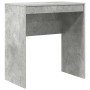 Escritorio con almacenamiento con cajón 2 pcs Gris Concreto