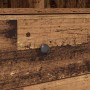 Escritorio con almacenamiento con cajón 2 pcs Madera Vieja