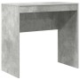 Escritorio con almacenamiento con cajón 2 pcs Gris Concreto