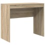 Escritorio con almacenamiento con cajón 2 pcs Roble Sonoma