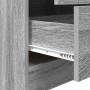 Escritorio con almacenamiento 2 pcs Gris sonoma 90 x 40 x 76 cm