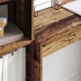 Escritorio con almacenamiento con cajón 2 pcs Madera Vieja