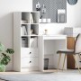 Escritorio con almacenamiento 2 pcs Blanco 100 x 40 x 76 cm