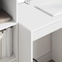 Escritorio con almacenamiento 2 pcs Blanco 70 x 50 x 76 cm
