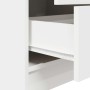 Escritorio con almacenamiento 2 pcs Blanco 70 x 50 x 76 cm