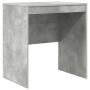 Escritorio con almacenamiento con cajón 2 pcs Gris Concreto
