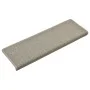 Alfombras de peldaños de escalera 15 uds gris claro 65x21x4 cm de vidaXL, Alfombrillas para escalones - Ref: Foro24-134570, P...