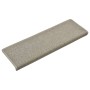 Treppenstufenmatten 15 Stück hellgrau 65x21x4 cm von vidaXL, Treppenmatten - Ref: Foro24-134570, Preis: 70,40 €, Rabatt: %