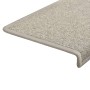 Treppenstufenmatten 15 Stück hellgrau 65x21x4 cm von vidaXL, Treppenmatten - Ref: Foro24-134570, Preis: 70,40 €, Rabatt: %