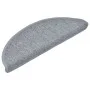 Stair mats 15 units light gray 65x24x4 cm by vidaXL, Stair mats - Ref: Foro24-133887, Price: 79,74 €, Discount: %