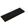 Alfombrillas de escalera 10 unidades negro 65x21x4 cm de vidaXL, Alfombrillas para escalones - Ref: Foro24-149817, Precio: 63...