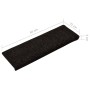 Stufenmatten 10 Stück schwarz 65x21x4 cm von vidaXL, Treppenmatten - Ref: Foro24-149817, Preis: 64,81 €, Rabatt: %