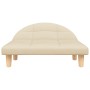 Cremefarbenes Hundebett aus Stoff, 70 x 52 x 30 cm von vidaXL, Betten für Hunde - Ref: Foro24-171932, Preis: 73,43 €, Rabatt: %