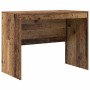 Escritorio con almacenamiento con cajón 2 pcs Madera Vieja