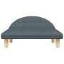 Hundebett aus dunkelgrauem Stoff, 70 x 52 x 30 cm von vidaXL, Betten für Hunde - Ref: Foro24-171934, Preis: 68,40 €, Rabatt: %