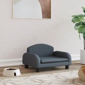 Cama para perros de tela gris oscuro 50x40x30 cm de vidaXL, Camas para perros - Ref: Foro24-171972, Precio: 61,71 €, Descuent...
