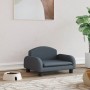 Cama para perros de tela gris oscuro 50x40x30 cm de vidaXL, Camas para perros - Ref: Foro24-171972, Precio: 61,71 €, Descuent...