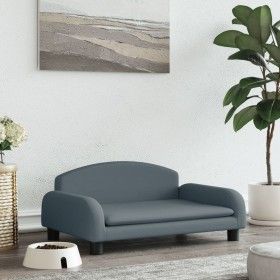 Hundebett aus dunkelgrauem Stoff, 70 x 45 x 30 cm von vidaXL, Betten für Hunde - Ref: Foro24-171961, Preis: 85,61 €, Rabatt: %