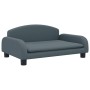 Cama para perros de tela gris oscuro 70x45x30 cm de vidaXL, Camas para perros - Ref: Foro24-171961, Precio: 85,50 €, Descuent...