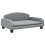 Hellgraues Hundebett aus Stoff, 70 x 45 x 30 cm von vidaXL, Betten für Hunde - Ref: Foro24-171960, Preis: 78,46 €, Rabatt: %