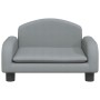 Cama para perros de tela gris claro 50x40x30 cm de vidaXL, Camas para perros - Ref: Foro24-171971, Precio: 60,38 €, Descuento: %
