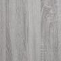 Aparador alto madera contrachapada gris Sonoma 40x36x110 cm