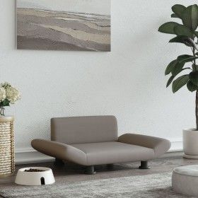 Taupegraues Hundebett aus Stoff, 70 x 45 x 28 cm von vidaXL, Betten für Hunde - Ref: Foro24-171999, Preis: 70,14 €, Rabatt: %