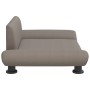Taupegraues Hundebett aus Stoff, 70 x 45 x 28 cm von vidaXL, Betten für Hunde - Ref: Foro24-171999, Preis: 70,14 €, Rabatt: %