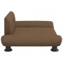 Cama para perros de tela marrón 70x45x28 cm de vidaXL, Camas para perros - Ref: Foro24-171998, Precio: 70,57 €, Descuento: %