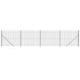 Drahtzaun mit Ankerspitzen anthrazitgrau 1,4x10 m von vidaXL, Zaunpaneele - Ref: Foro24-154259, Preis: 124,97 €, Rabatt: %