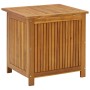 Garten-Aufbewahrungsbox aus massivem Akazienholz 60x50x58 cm von vidaXL, Aufbewahrungsboxen für den Außenbereich - Ref: Foro2...