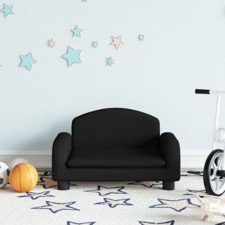 Kindersofa aus schwarzem Stoff, 50 x 40 x 30 cm von vidaXL, Baby- und Kleinkindmöbel - Ref: Foro24-3196373, Preis: 65,24 €, R...