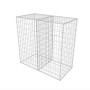 Cesta de muro de gaviones acero galvanizado 100x50x100 cm