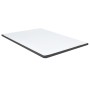 Cama box spring tela gris oscuro 180x200 cm
