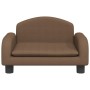 Brown fabric children's sofa 50x40x30 cm by vidaXL, Baby and Toddler Furniture - Ref: Foro24-3196371, Price: 65,24 €, Discoun...